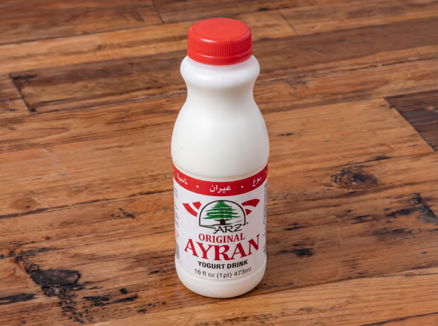 Ayran Yogurt.