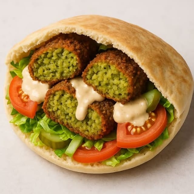 Falafel Pita Classic.