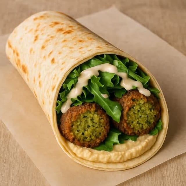 Falafel Wrap.
