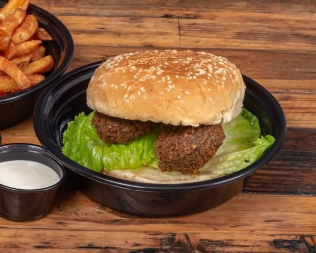 Falafel Burger.