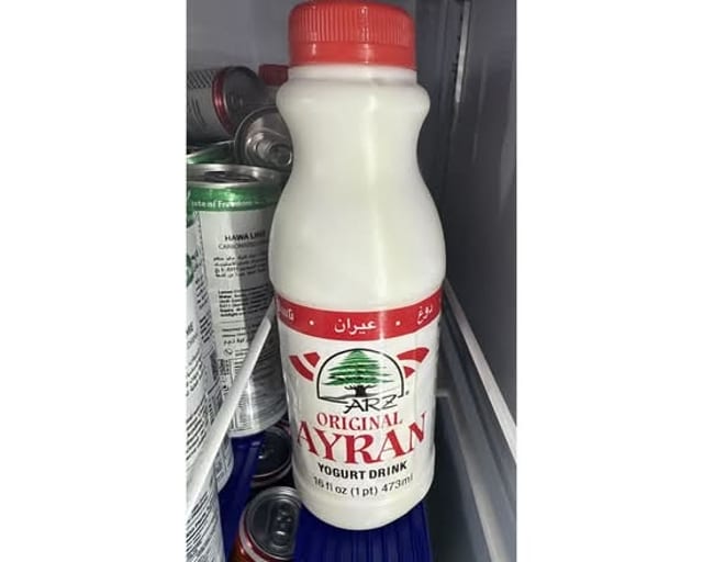 Ayran yogurt.