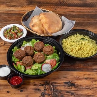 Falafel Over Rice